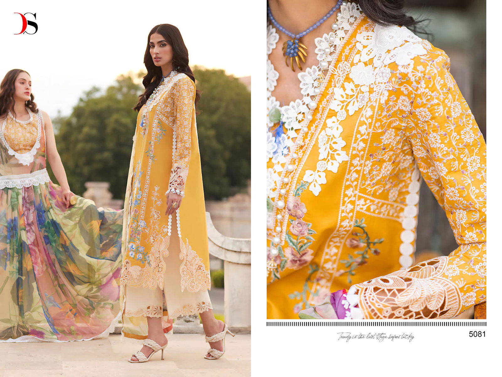Mush Q 2 By Deepsy Embroidery Cotton Pakistani Suits Wholesale Market In Surat
